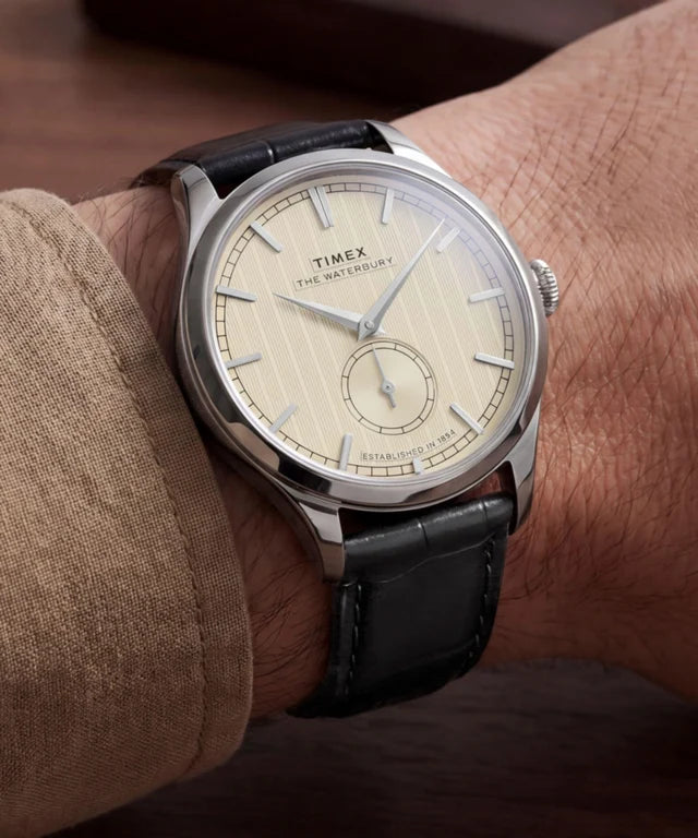 Waterbury Classic 39mm Leather Strap Watch TW2Y92000