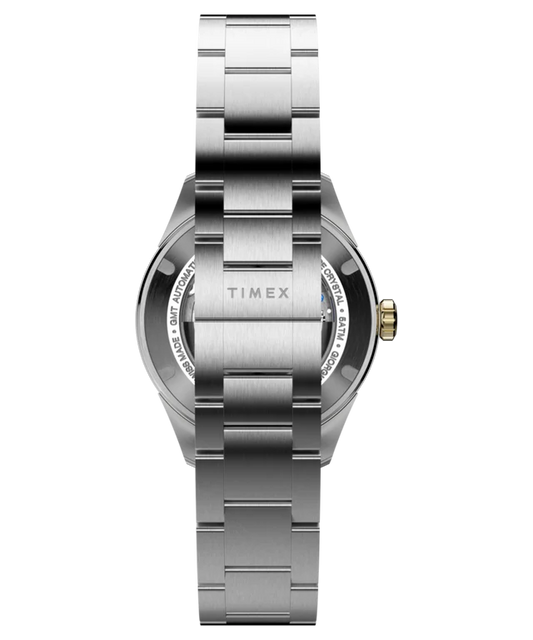 Timex Atelier GMT Première M1a 38mm Swiss Made Automatic Stainless Steel Bracelet