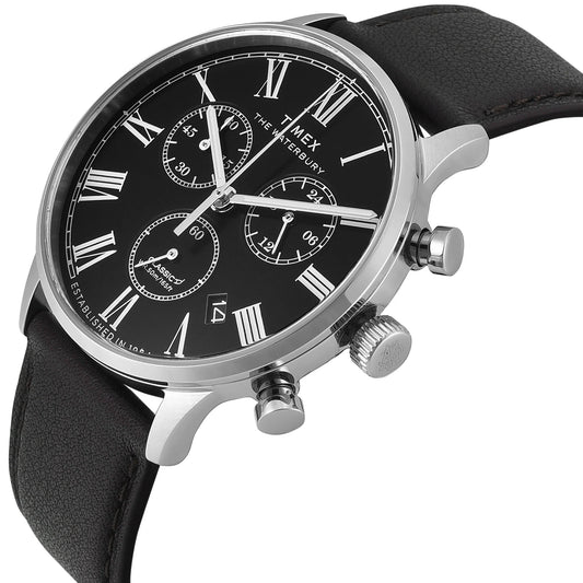 TIMEX Waterbury Classic White Round Dial Analog Men's Watch - TWEG26602