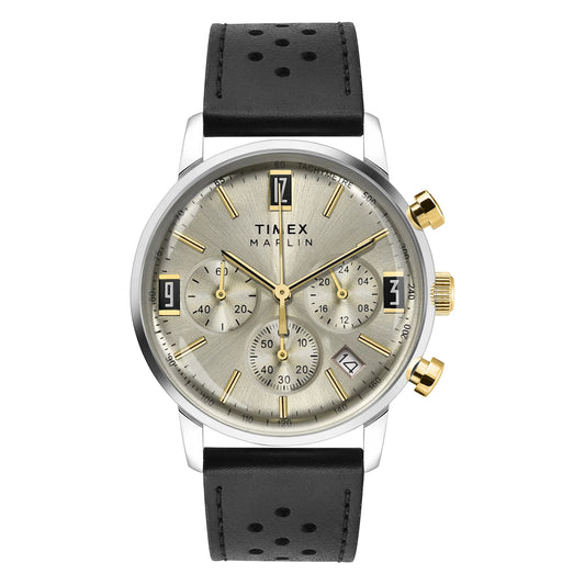 TIMEX MARLIN Beige Round Dial Analog Men's Watch - TWEG26705