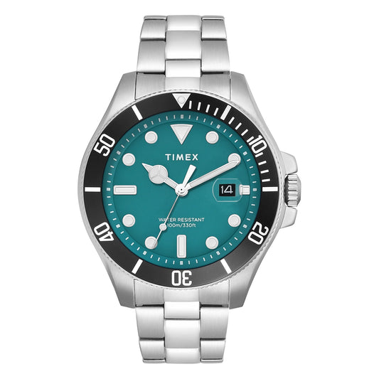 TIMEX TREND Green Round Dial Analog Men's Watch - TWEG27003