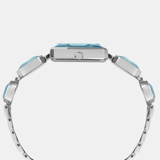 Timex Fria Women Quartz Blue Dial Analog Brass Watch TWEL16904