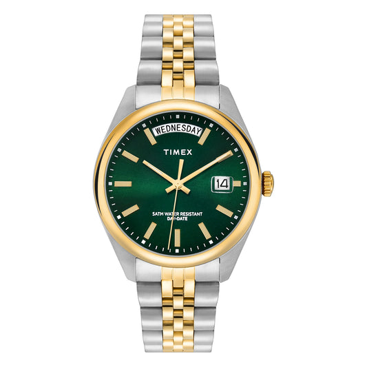 TIMEX TREND Green Round Dial Analog Women's Watch - TWEL21400
