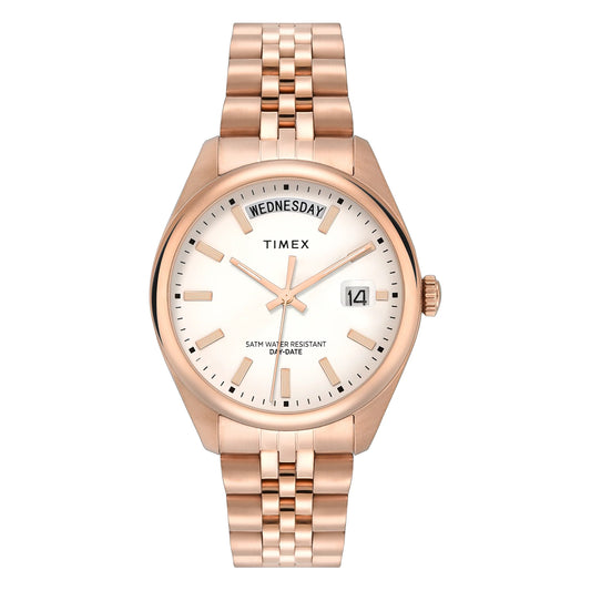 TIMEX TREND White Round Dial Analog Women's Watch - TWEL21401