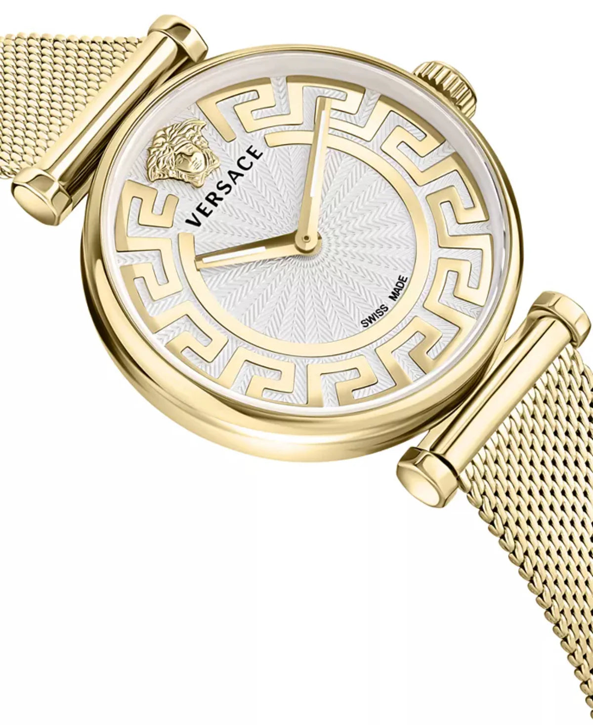 Versace Ladies Watch Lady 35mm White Milanese Bracelet VE1CA0623