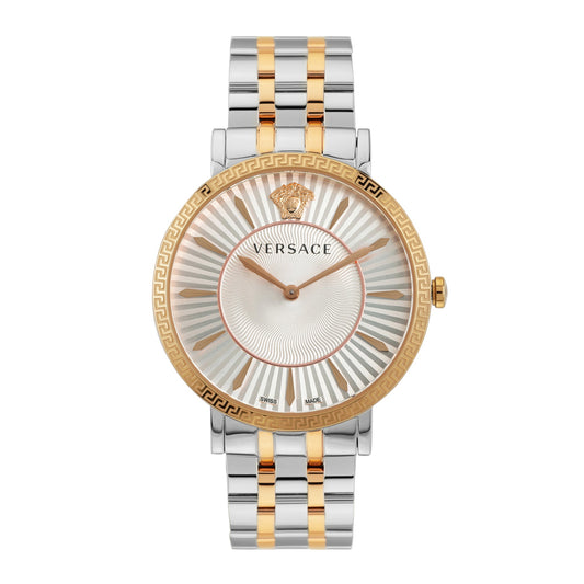 Versace V Silver Round Dial Quartz Analog Women Watch VEJL01024