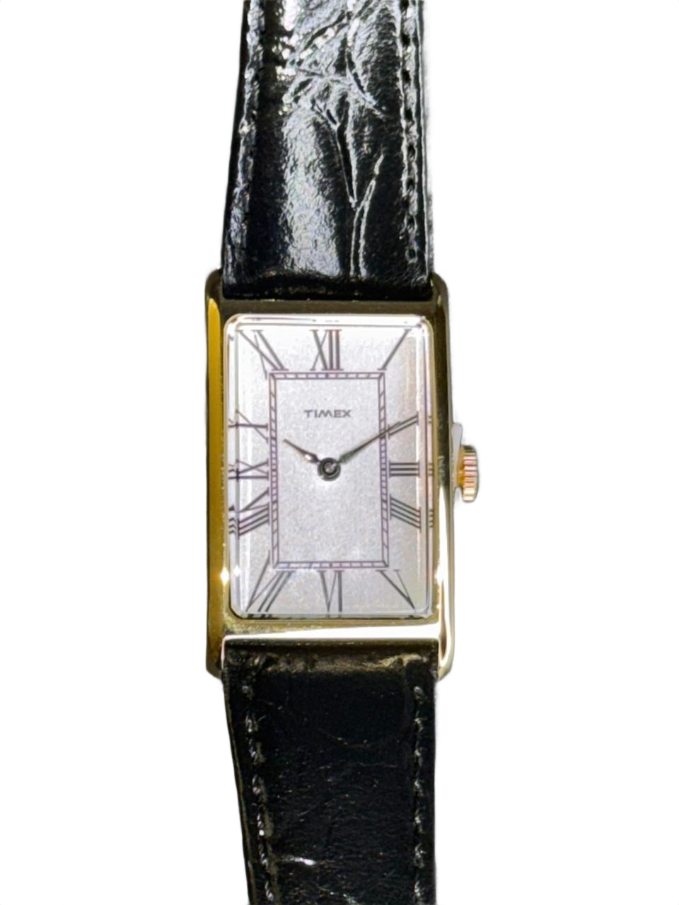 TIMEX 1976 LEXINGTON REISSUE 21MM LEATHER STRAP WATCH TW2Y56200UJ