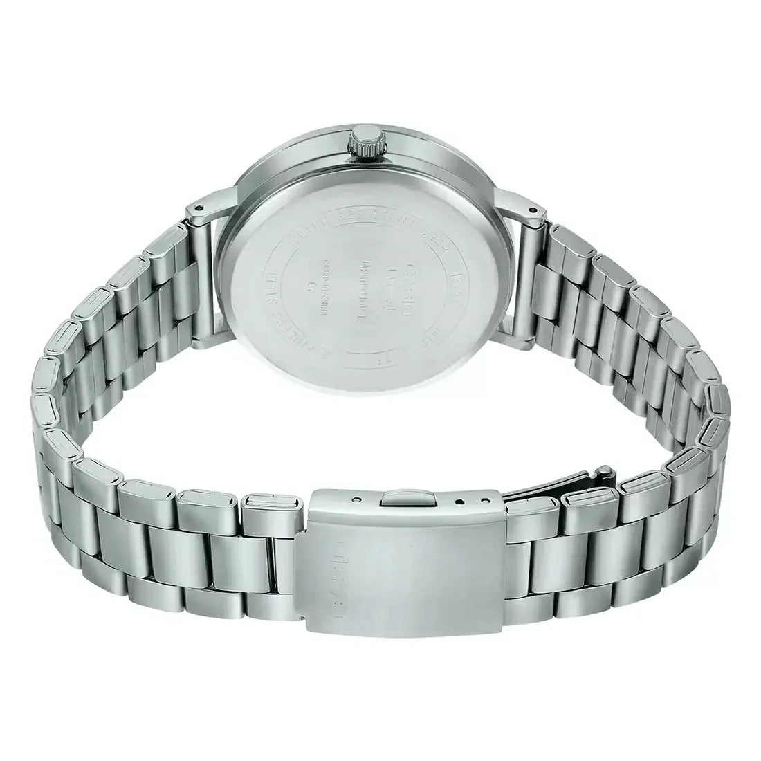 Casio Enticer Silver Analog Stainless Steel Band, MTP-E175D-1EVDF-A1831