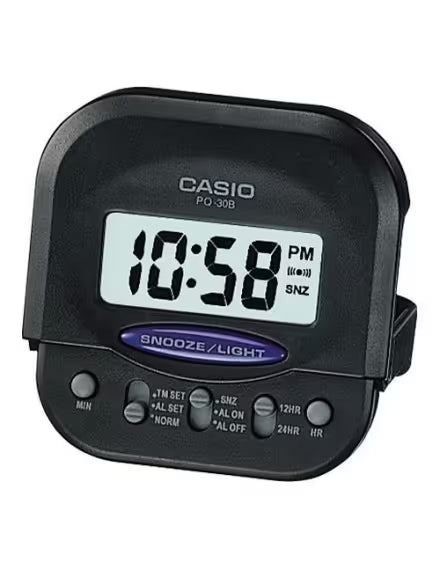 Casio PL015 PQ-30B-1DF Clock