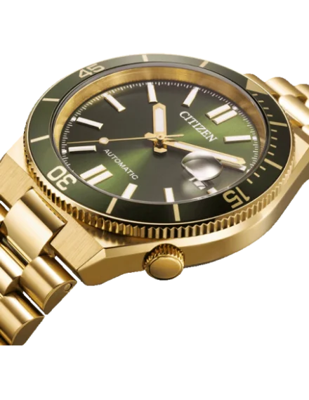 Citizen Men's Watch Tsuyosa Shore Automatic with Stainless Steel Strap and Sapphire Glass 10 ATM