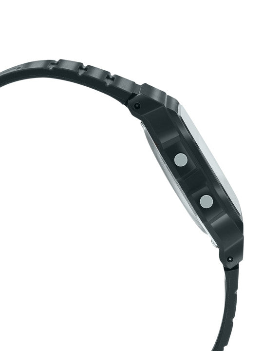 Unisex Black Dial & Black Straps Digital Watch D246