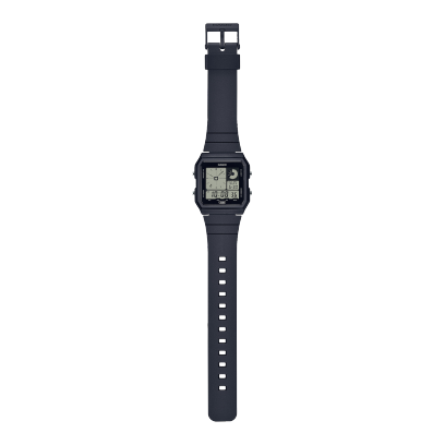 Casio Unisex Resin Digital Black Dial Watch-Lf-20W-1Adf, Band Color-Black