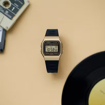 Casio Youth Series Digital Grey Dial Unisex Watch - F-91WM-9ADF(D142)