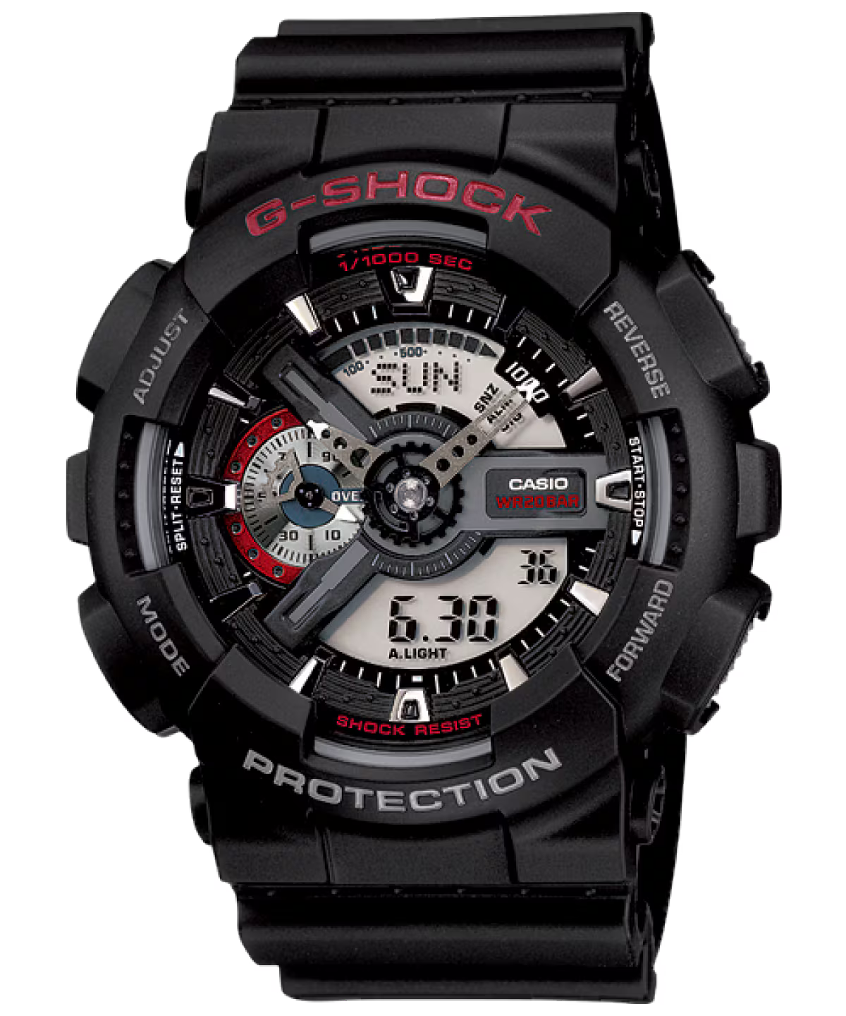 Casio G-Shock Analog-Digital Black Dial Men's Watch - GA-110PC-1ADR(G782)