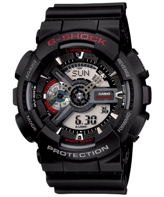 Casio G-Shock Analog-Digital Black Dial Men's Watch - GA-110PC-1ADR(G782)