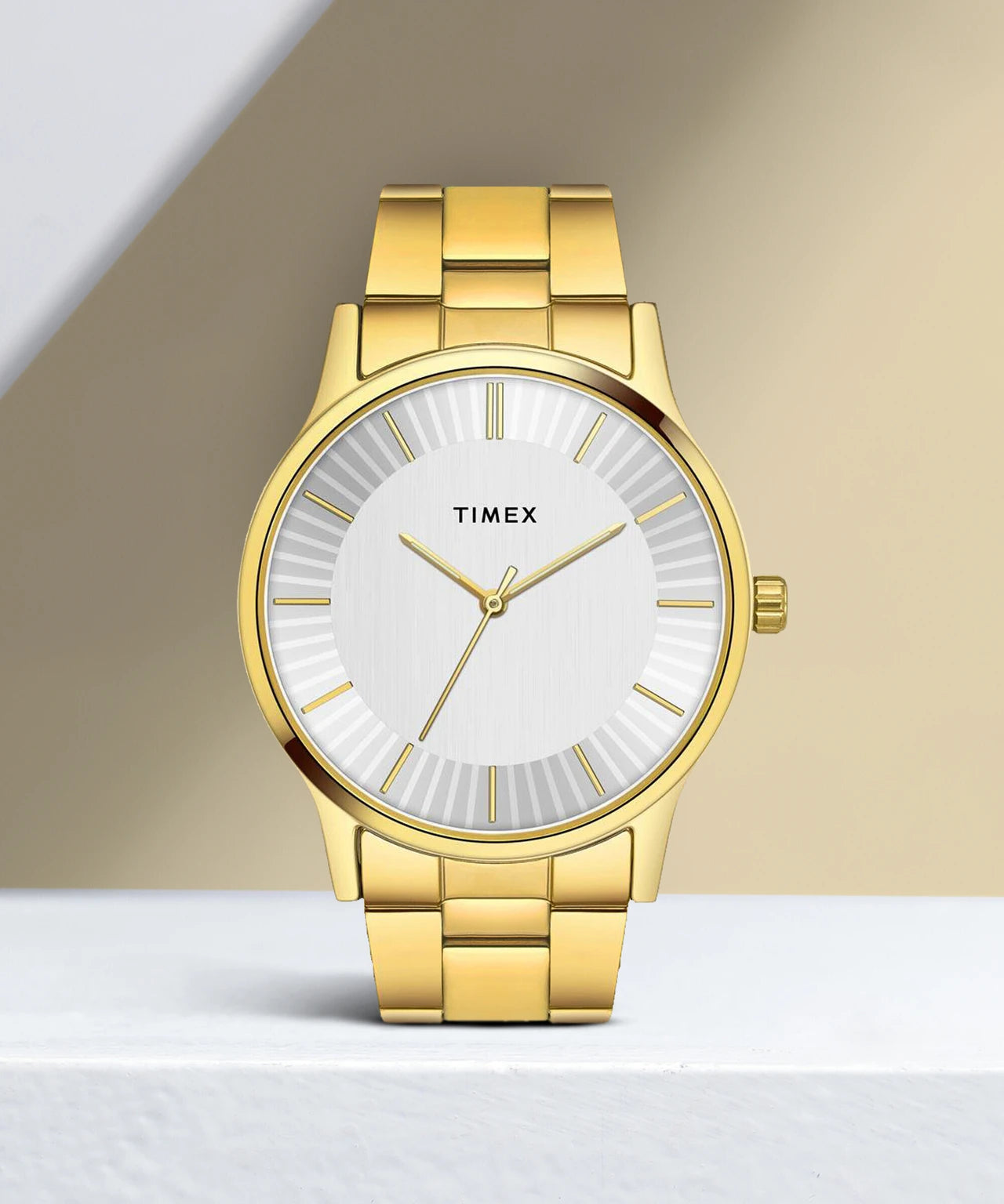 TIMEX Round 42mm Silver Dial Analog Watch - For Men TW0TG8306