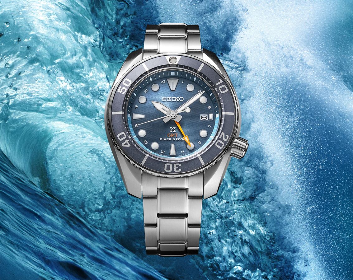 Prospex Men Solar Blue Dial Analog Stainless Steel Watch