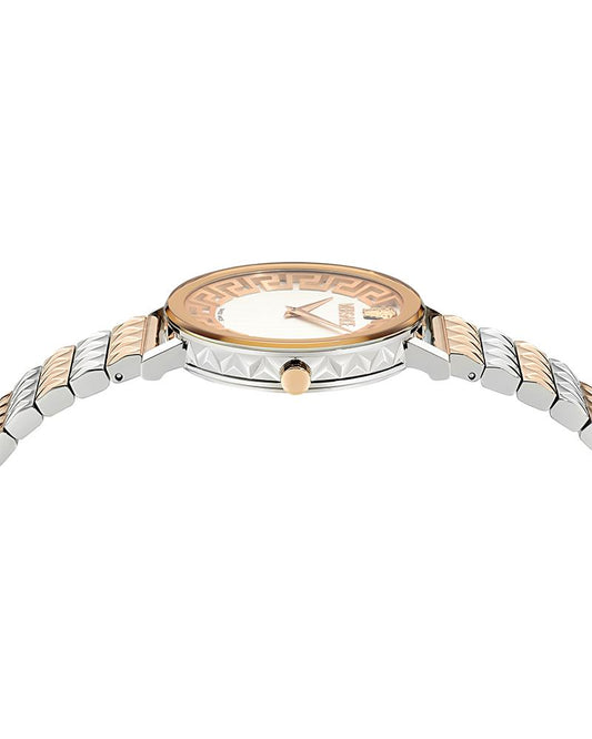 Versace Women Quartz White Dial Analog Stainless Steel Watch VE9A00324