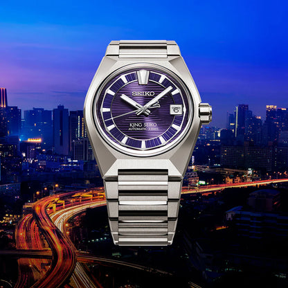 King Seiko Titanium Twilight Violet - HKF001J1