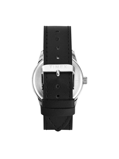 Timex Trendline Men Quartz Blue Dial Multi-Function Leather Watch TWEG25514