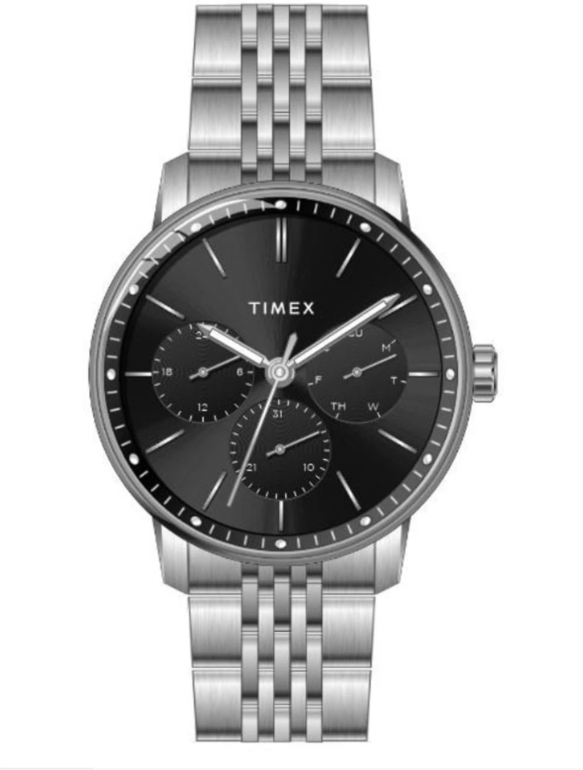 TIMEX Trendline Round 41mm Black Dial Analog Watch  - For Men TWEG25406