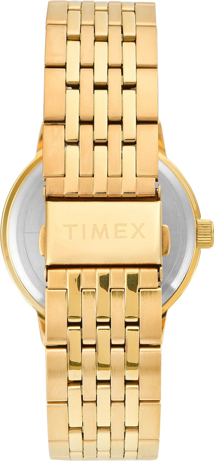 TIMEX Trendline Round 41mm Green Dial Analog Watch  - For Men TWEG25407