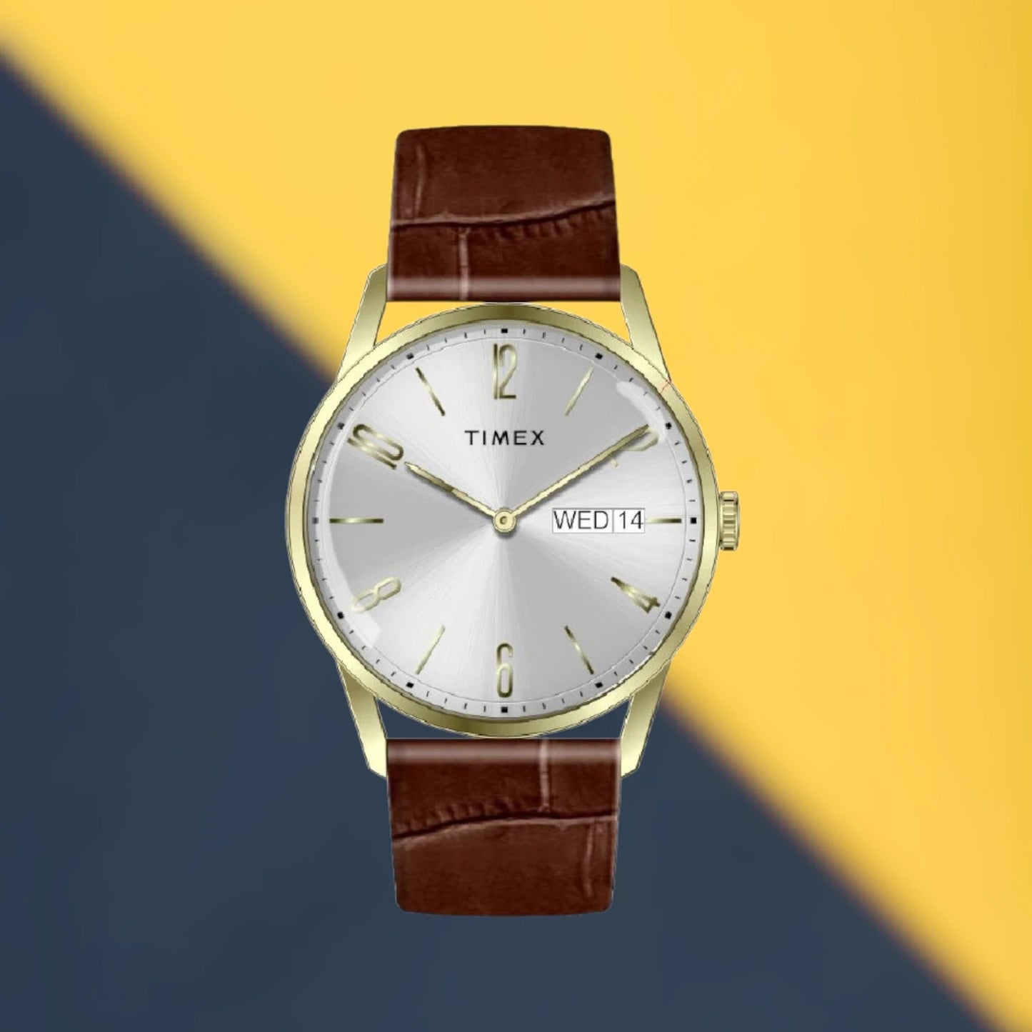 TIMEX Trendline Round 41mm Silver Dial Analog Watch  - For Men TWEG25508