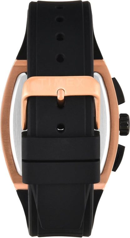 TIMEX Vector Men Black Rectangle Chronograph Dial Analog Watch - TWEG26201