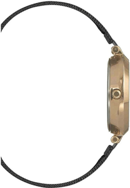 TIMEX Trendline Round 34mm Black Dial Analog Watch - For Women TWEL11826
