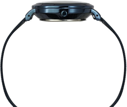 TIMEX Trendline Round 38mm Blue Dial Analog Watch  - For Women TWEL14508