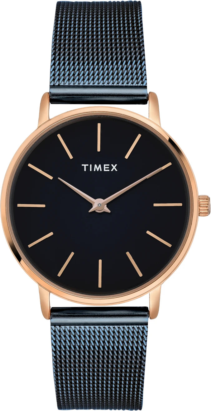 TIMEX Analog Watch for Women with Round Dial & Water Resistant Women's Wrist Watches-TWEL15611