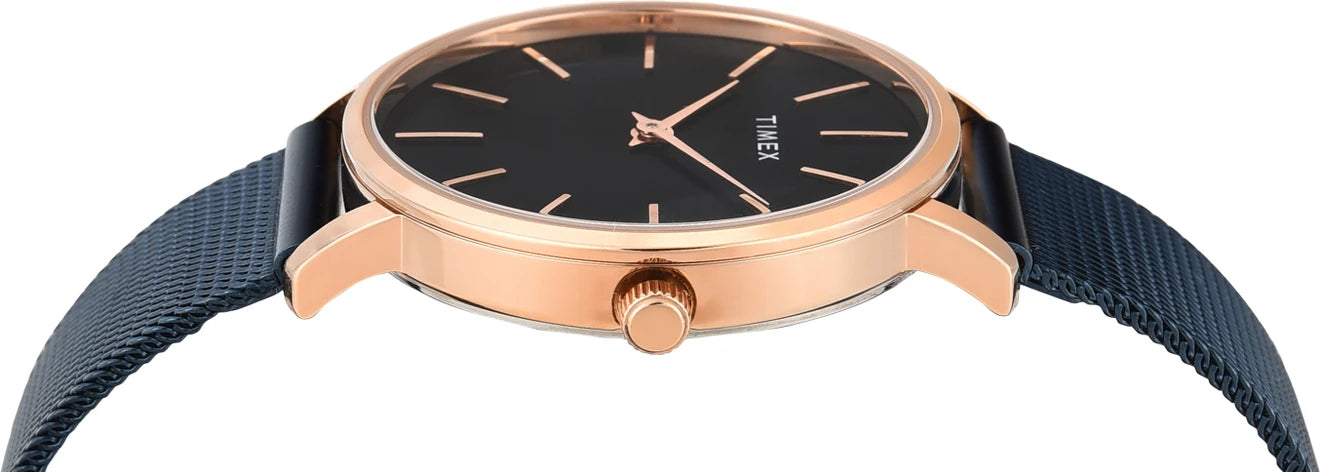 TIMEX Analog Watch for Women with Round Dial & Water Resistant Women's Wrist Watches-TWEL15611
