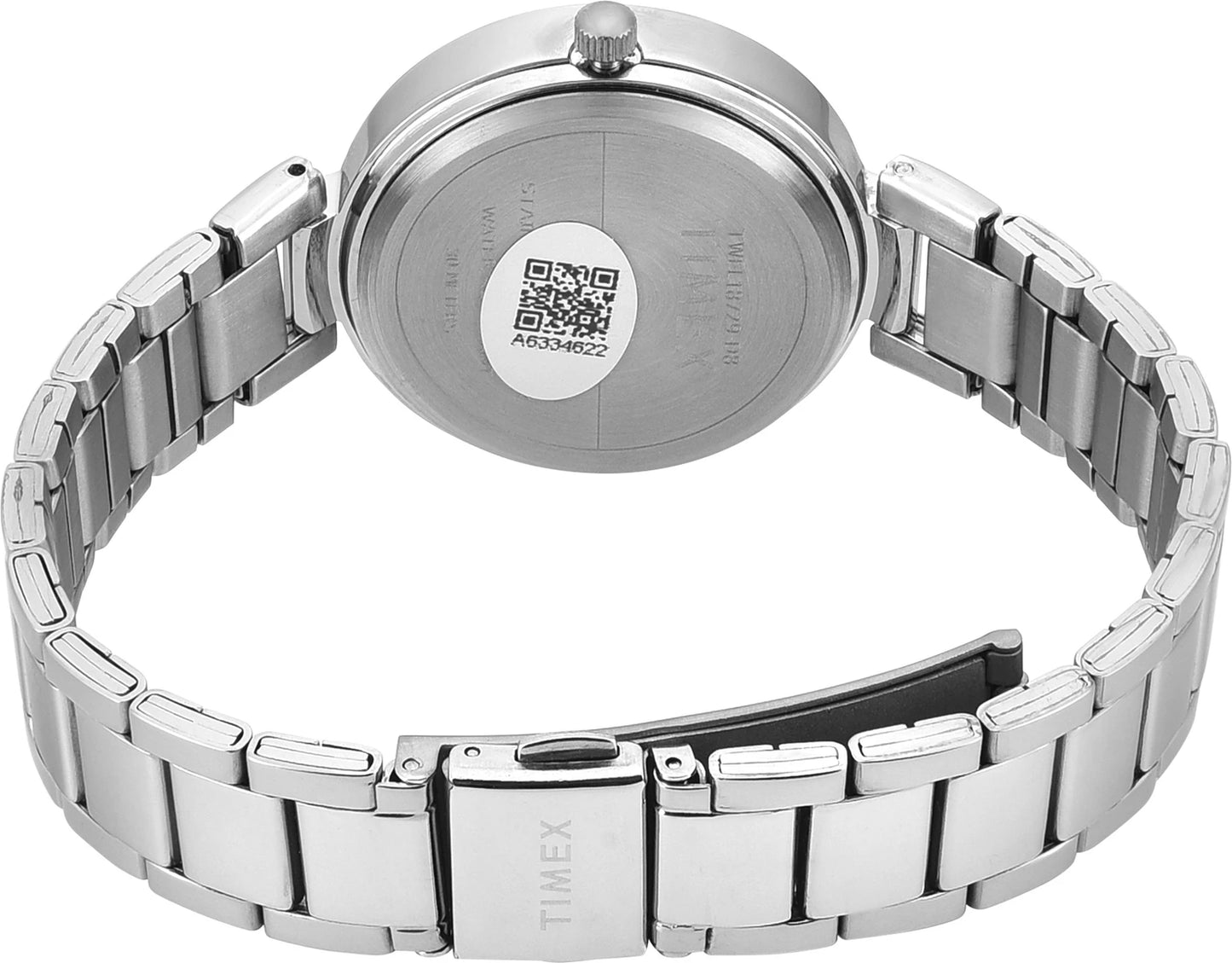 TIMEX Trendline Round 35mm Blue Dial Analog Watch  - For Women TWEL18729