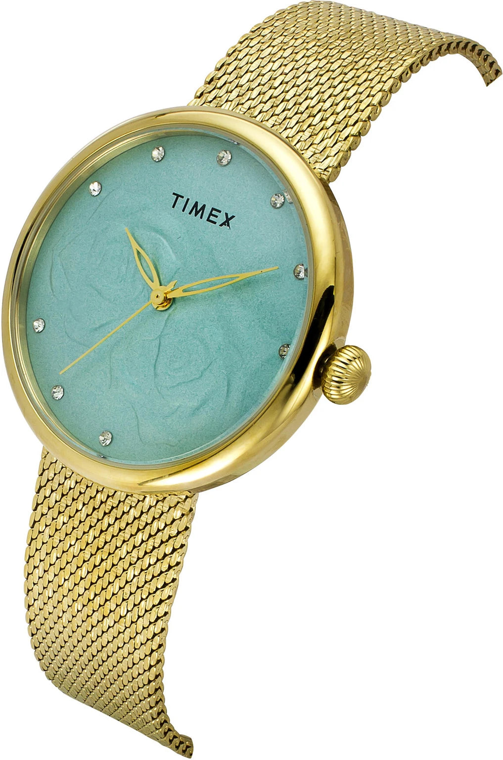 TIMEX Trendline Round 36mm Blue Dial Analog Watch  - For Women TWEL19301