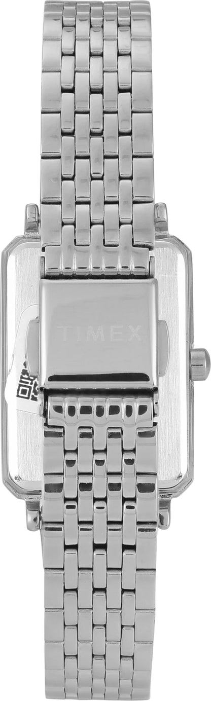 TIMEX Trendline Rectangle 23mm Pink Dial Analog Watch  - For Women TWEL20801