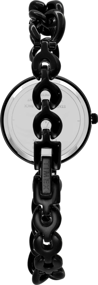TIMEX Fria Round 30mm Black Dial Analog Watch  - For Women TWEL23804