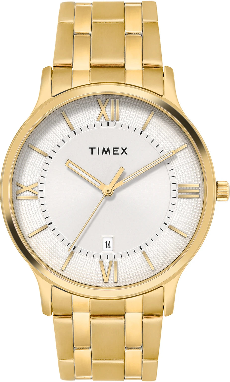TIMEX Trendline Round 42mm Silver Dial Analog Watch  - For Men TWTG10517