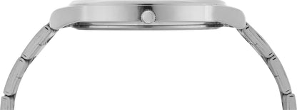 TIMEX Trendline Round 42mm Silver Dial Analog Watch  - For Men TWTG12000