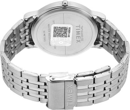 TIMEX Trendline Round 42mm Blue Dial Analog Watch  - For Men TWTG12001