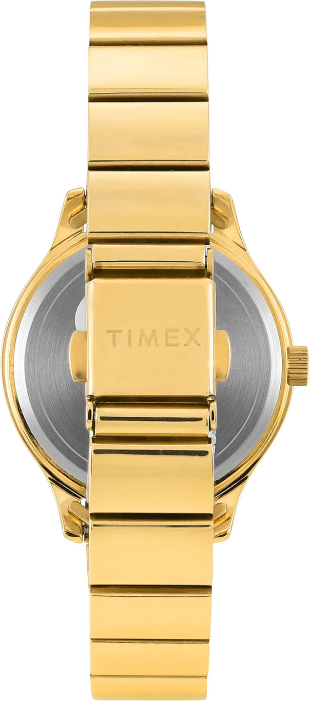 TIMEX Trendline Round 32mm Green Dial Analog Watch TWTL13702