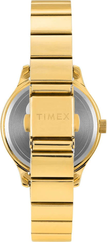 TIMEX Trendline Round 32mm Green Dial Analog Watch TWTL13702