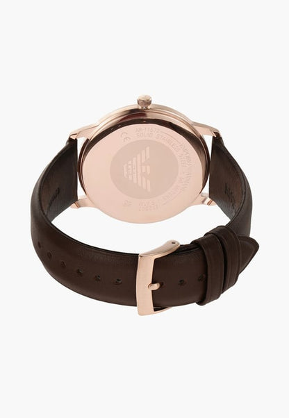 EMPORIO ARMANI Men Analog Watch with Leather Strap - AR11572I