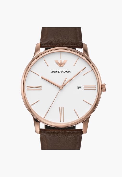 EMPORIO ARMANI Men Analog Watch with Leather Strap - AR11572I