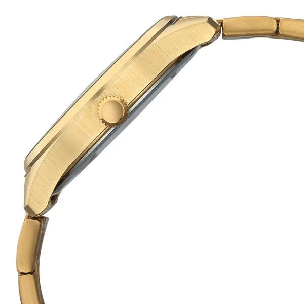 Titan Neo Roman Analog with Green Dial Carnation Gold Stainless Steel Strap Watch for Men 10063ym01