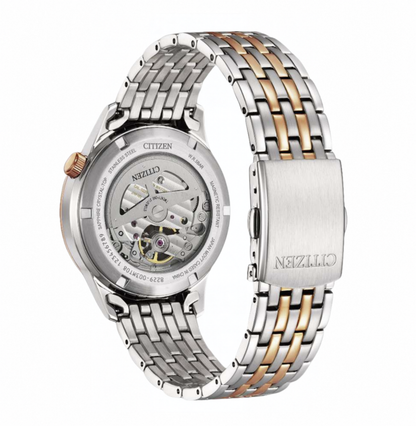 Citizen Open Heart Automatic Mechanical Watch For Mens NH9139-80X