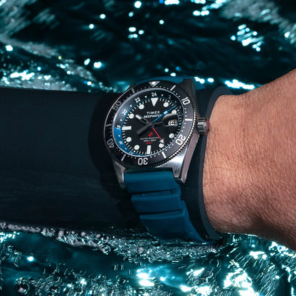 Deepwater Reef 200 41mm Synthetic Rubber Strap Watch TW2W74600