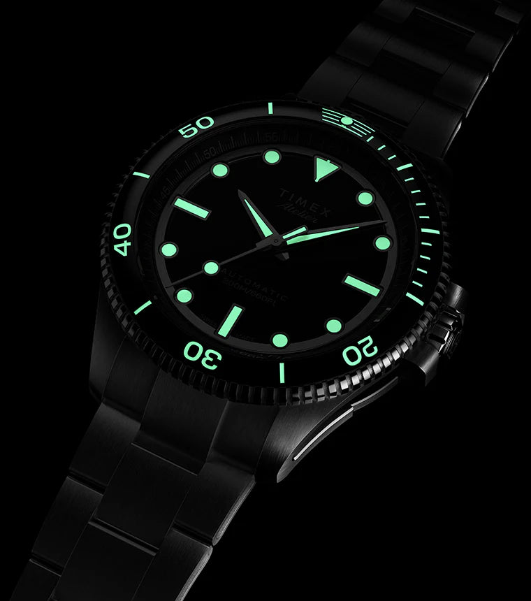 Timex Atelier Marine M1a  41mm Swiss Made Automatic Stainless Steel Bracelet