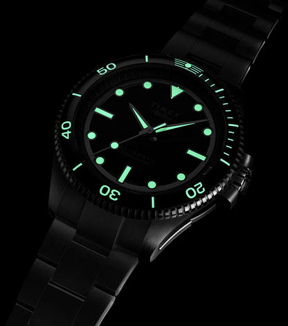 Timex Atelier Marine M1a  41mm Swiss Made Automatic Stainless Steel Bracelet