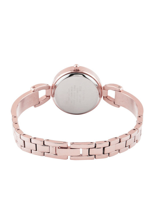 Casio Lady's LTP-E402PG-9AVDF Rose Gold Analog dial Metal A981