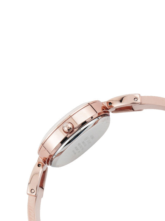 Casio Lady's LTP-E402PG-9AVDF Rose Gold Analog dial Metal A981